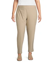 Eileen Fisher Plus Slim Ankle Pants