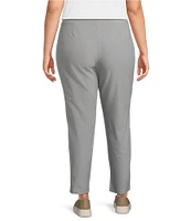 Eileen Fisher Plus Slim Ankle Pants