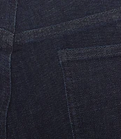 Eileen Fisher Plus Organic Recycled Cotton Stretch Denim High Waist Slim Leg Jeans