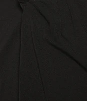 Eileen Fisher Plus Stretch Jersey Knit Skirted Ankle Leggings