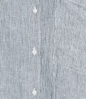 Eileen Fisher Puckered Organic Linen Point Collar Long Sleeve Shirt