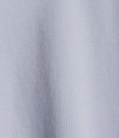 Eileen Fisher Organic Cotton Short Sleeve Round Neck Knit Sleep Top