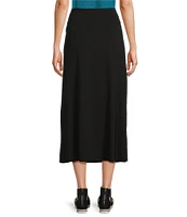 Eileen Fisher Stretch Knit Jersey A-Line Skirt