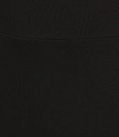 Eileen Fisher Stretch Knit Jersey A-Line Skirt