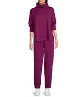 Eileen Fisher Tencel™ Lyocell Cozy Brushed Terry Hug Jogger Ankle Pants