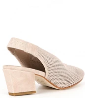 Eileen Fisher Vasa Stretch Knit Slingback Pumps