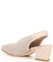 Eileen Fisher Vasa Stretch Knit Slingback Pumps