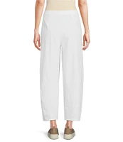 Eileen Fisher Washable Stretch Crepe Lantern Ankle Pants