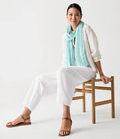 Eileen Fisher Washable Stretch Crepe Lantern Ankle Pants