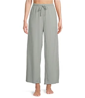 Eileen Fisher Wide Ankle Knit Sleep Pant