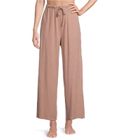 Eileen Fisher Wide Ankle Knit Sleep Pant