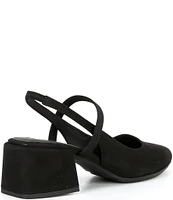 Eileen Fisher Zeny Nubuck Slingback Pumps