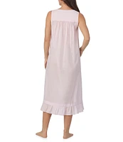 Eileen West Sleeveless Sweetheart Neck Woven Ballet Nightgown
