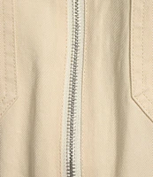 ELAN V-Neck Short Sleeves Woven Romper
