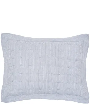 ELISABETH YORK Danette Textured Stripe Dobby Weave Sham