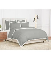 ELISABETH YORK Digby Collection Cotton Chambray Duvet Cover