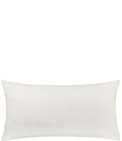 ELISABETH YORK Elaine Yarn-Dyed Rounded Diamond Matelasse Pillow Sham