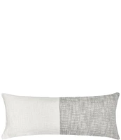 ELISABETH YORK Eva Two-Tone Throw Pillow