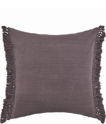 ELISABETH YORK Lavato Hand-Knotted Fringe Euro Sham