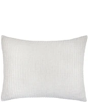 ELISABETH YORK Lida Woven Matelasse Double-Sided Reversible Cotton Sham