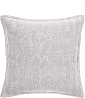 ELISABETH YORK Torin Herringbone Weave Pattern Cotton Euro Sham