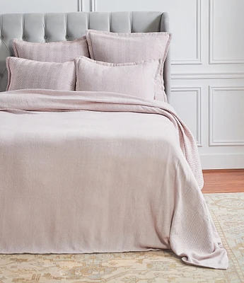 ELISABETH YORK Torin Petite Herringbone Pattern One Size Blanket