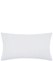 ELISABETH YORK Vance Matelasse Geometric Chevron Pattern Cotton Sham