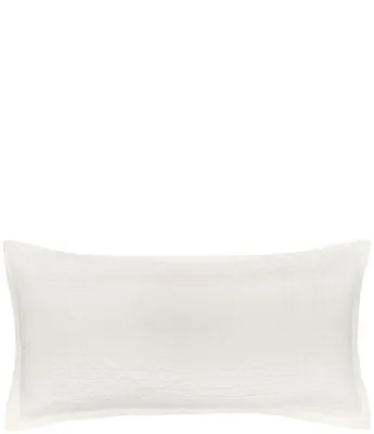 ELISABETH YORK Willa Ivory Cotton Voile Pillow Sham