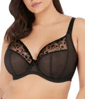 Elomi Charley Contour Full Busted Convertible U-Back to Racerback Underwire Plunge Bra