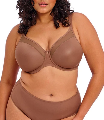 Elomi Smooth Non-Padded Full-Busted Molded U-Back Underwire T-Shirt Bra