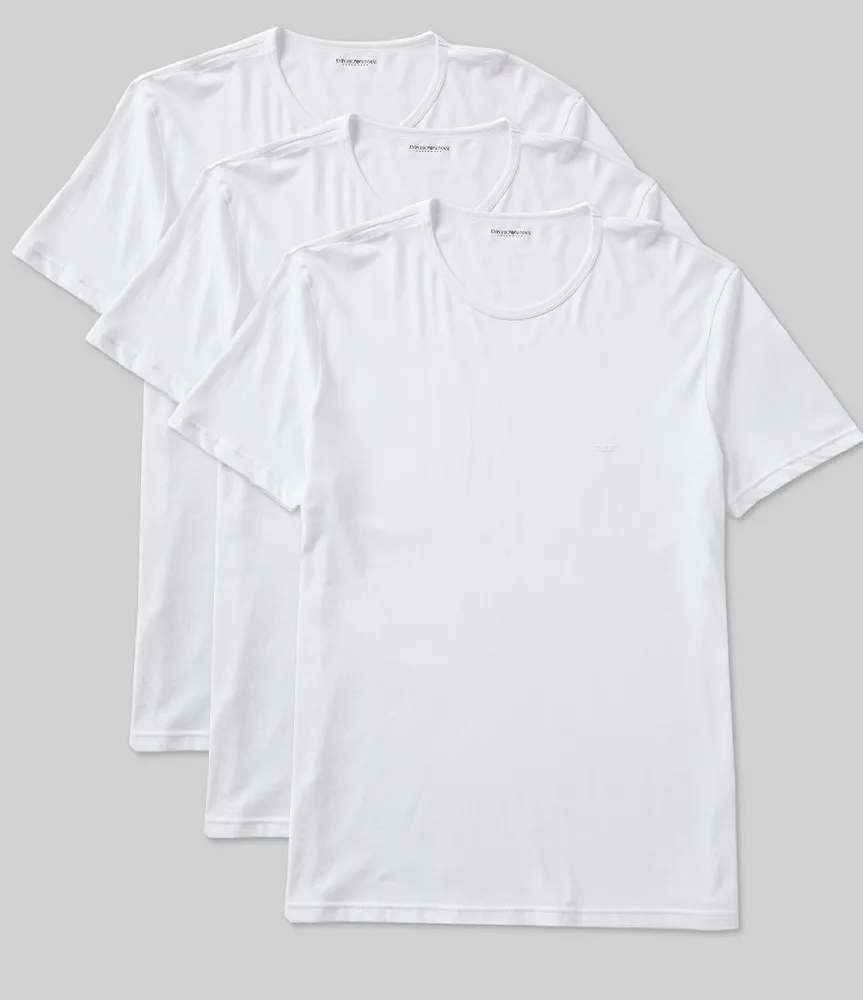 Emporio Armani Crew Neck Undershirt 3-Pack