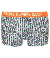 Emporio Armani Allover Vertical Logo Trunks