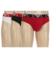 Emporio Armani Bold Monogram Jock Strap 3-Pack