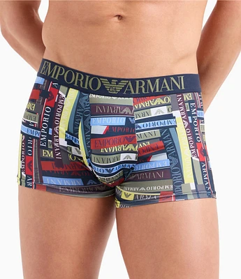 Emporio Armani Microfiber Knit Trunks