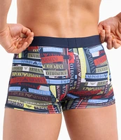 Emporio Armani Microfiber Knit Trunks