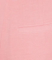 En Saison Bethany Linen Belted Pleated Front Shorts