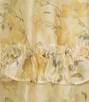 En Saison Elliot Floral Print V-Neck Sleeveless Organza Midi Dress
