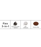 Espressione Flex 3-in-1 Espresso Coffee Machine