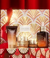 Estee Lauder Advanced Night Repair Lift and Glow 4-Piece Skincare Routine Gift Set