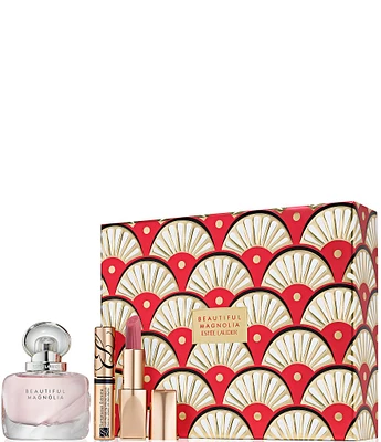 Estee Lauder Beautiful Magnolia Fragrance and Makeup 3-Piece Gift Set