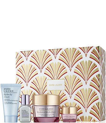 Estee Lauder Resilience Multi-Effect Radiance Routine 4-Piece Gift Set