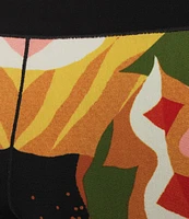 Eva Varro Abstract Print High Waist Straight Leg Coordinating Pants