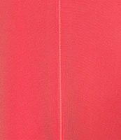 Eva Varro Five Beams Crew Keyhole Neck 3/4 Sleeve Knit Tunic