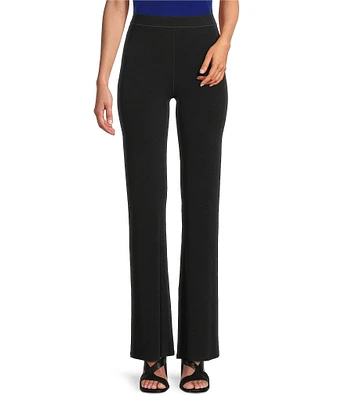 Eva Varro High Rise Elastic Waist Bell Bottom Pants
