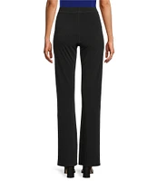 Eva Varro High Rise Elastic Waist Bell Bottom Pants