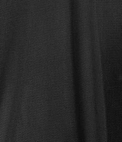 Eva Varro Mesh Knit Shawl Collar Long Sleeve Open-Front Long Cardigan