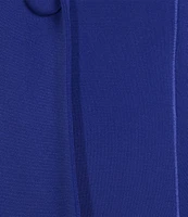 Eva Varro Notch Lapel 3/4 Sleeve High Low Jacket