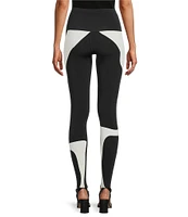Eva Varro Profiles Print High Waist Coordinaitng Single Layered Leggings