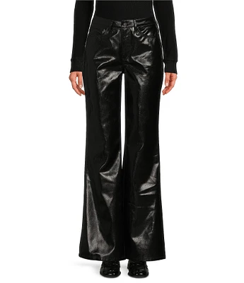 Every Coated Denim High Rise Wide Leg Pants