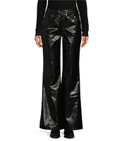 Every Coated Denim High Rise Wide Leg Pants